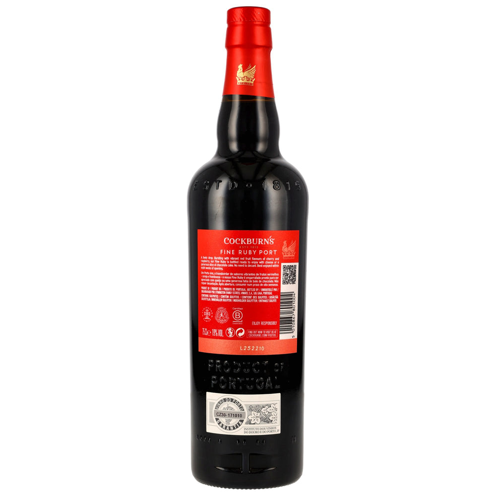 Cockburn's Fine Ruby Port – Ansicht 2
