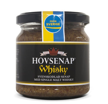 Hov Whiskysenap Senf mit Whisky, 185g