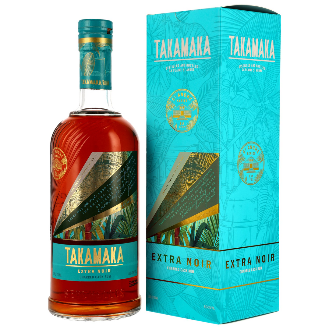 Takamaka Extra Noir Rum, 43% vol., 0,7L