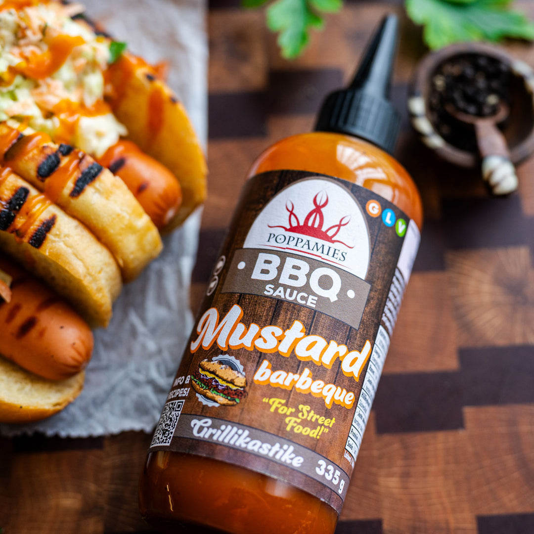 Poppamies Mustard BBQ Sauce – Detailansicht