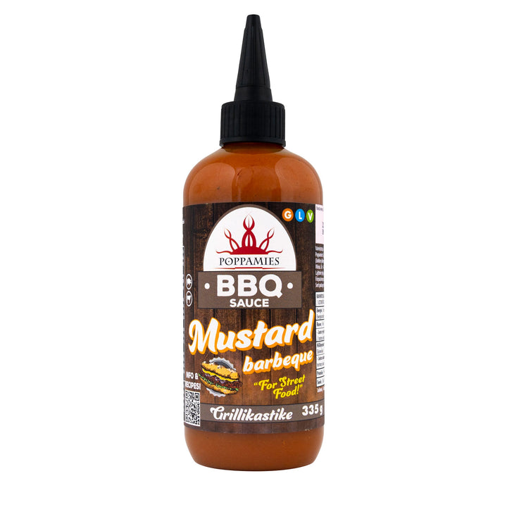 Poppamies Mustard BBQ Sauce, 335 g